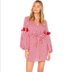 Misa Los Angeles lisseth dress in red